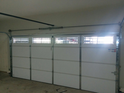 Overhead garage door